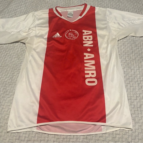 Vintage Ajax Amsterdam Netherlands Adidas Soccer Jersey Size M - Picture 1 of 8